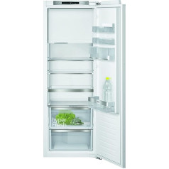 Siemens KI72LADE0 iQ500 Built-In Fridge with Freezer, 174 kWh per Year, 248 L, hyperFresh Plus, LED Lighting, SuperCooling, Flat Hinge