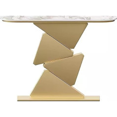 Zxdrybhd Sofa Table, Console Table, Entrance Table, for Entrance Area, Living Room, Foyer, Hallway, Office (Gold, X-Large)