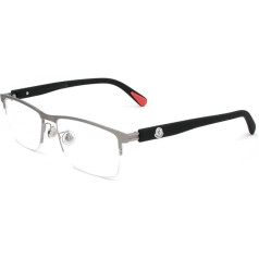 Moncler ML5164-H 015 Matte Light Ruthenium Glasses 54/17/145 MAN, 015 Matte Light Ruthenium