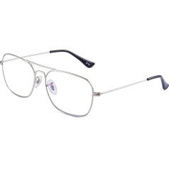 Aviator Blue Light Blocks Computer Glasses, Space Eye Protection Video Eyeglasses Anti Glare Women Men