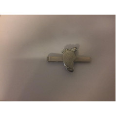 Feet Foot English Fine Bone China TG443 Contemporary Gifts For All 2016 On A Tie Clip (Slide) Written By Derbyshire UK