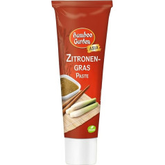 Bamboo Garden - Lemongrass Paste | For Seasoning Sauces and Dips | Resealable Packaging | Vegan | 45 g in Tube