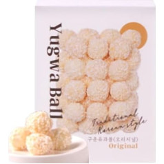 SANDEULHAE Premium Rice Cookie, Korean Rice Snacks, Gluten-Free Snacks, Vegan Treats, Traditional Sweets, Gift Ideas, Oil-Free (Baked Rice Cracker Original 1)