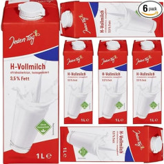 Everyday Durable Milk H-Full Milk 3.5% Fat 1000 ml with Pufai Grocery