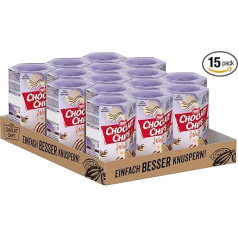 Nestlé Choclait Chips White, Delicious Crispy Chips with Almond Flavour, Wrapped in White Chocolate and Refined with Milk Chocolate Decorative Strips, Pack of 15 (15 x 115 g)