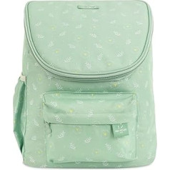 Miniland Ecothermibag Lunch Green Recycled Fabric Cooler Bag Very Spacious for Hanging on Pram