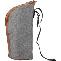 USB Heating Portable Baby Bottle Warmer Infant Feeding Cup Milk Warmer Heated Cover Storage Bag for Travel, gray, Modern