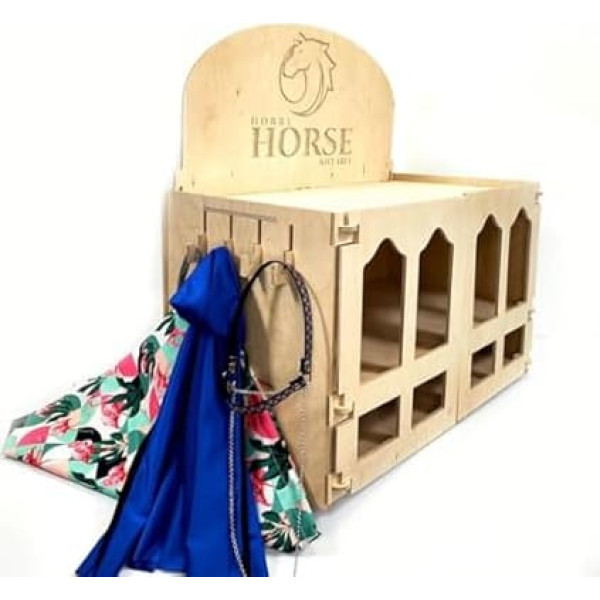 Saddle Chamber - Space for Riding Equipment - Saddle Chamber for Hob Horse - Saddlery for Hobbies - Hobby Horse - for Children - Toy