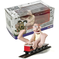 Corgi - Die Cast Railway Toy - CC80604 Wallace and Gromit - The Fake Pants - Wallace and Flatbed Carriage Railway Gifts for Men, Women and Kids
