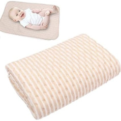 Baby Changing Mat Waterproof Washable Reusable Ultra Absorbent Breathable Portable Unisex Incontinence Mattress for Indoors Outdoor Travel