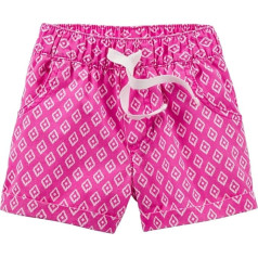 Carter's Baby Girls' Geo Print Shorts - Pink - 3 Months, pink
