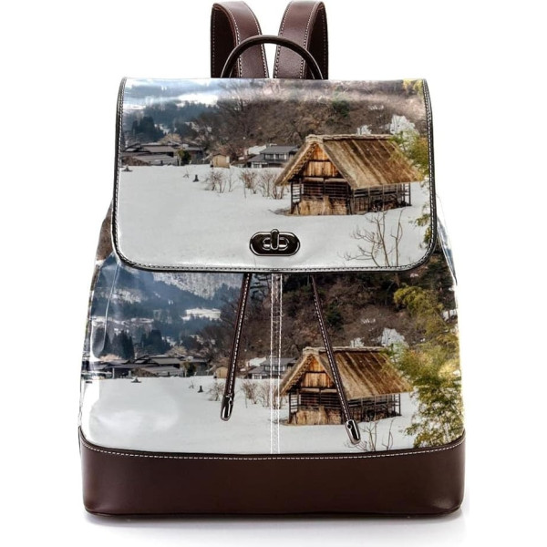Snow Personalisierte Schultaschen Büchertaschen für Teenager, Mehrfarbig, 27x12.3x32cm, Rucksack Rucksäcke
