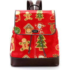 Personalised School Bags Book Bags for Teenagers Christmas, Multicoloured, 27 x 12.3 x 32 cm, Backpack Backpacks, multicoloured