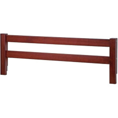 Wooden Safety Bed Side Safety Gate for Toddlers, Cots and Cots (Cherry)