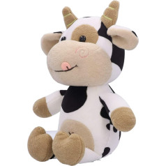 VGEBY Cow Plush Toy, Cute Animal Cartoon Cattle Calf Doll, Plush Toy for Kids Birthday Gift (50cm)