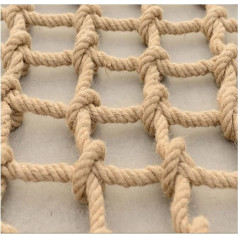 Klettergerüstnetz für Kinder, Seilnetz, Kletter-Frachtnetz, Spielplatz, Kinder, Felsleiter, Wand, Hängematte, Baumhaus, Spielset (10 mm x 10 cm, 5 x 5 m (16,4 x 16,4 Fuß))