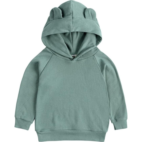 BILIKEYU Baby Ears Long Sleeve Harem Kids Jumper Cat Trousers Hooded Boys Outfits and Set Ski Suits For Boys