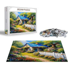 Puzzle Blume Puzzle 1000 Teile Landschaft Holzpuzzle Erwachsene, Premium Quality Klassische Wooden Lernspiel, Klassische Spaß Jigsaw Erwachsene, Challenging Game Jigsaws für Wohnkultur Geschenk x-958