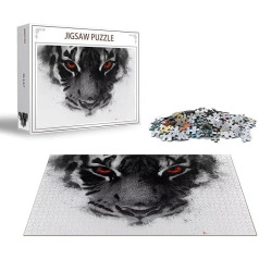 Puzzle Tiger Puzzle 6000 Teile Tier Holzpuzzle Erwachsene, Premium Quality Klassische Wooden Lernspiel, DIY Klassische Spaß Jigsaw Erwachsene, Challenging Game Jigsaws für Wohnkultur Geschenk x-776