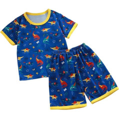 Generisch Trainingsanzug Kinder Sommer Kleidung 2-teilig Outfit Schnelltrocknend Sportanzug T-Shirt und High Waist Shorts Hawaiihemd Kurze Hose Set Shirt Sets für 7-14 JahreKleidung