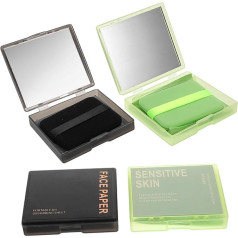 BESTYASH 1 Set Ölabsorbierendes Papier Löschpapier Kompakte Öl Löschpapiere Öl Gesichtstücher Löschpapiere Hautpflege Tools Öl Löschpapier Ölabsorbierendes Ölpapier Gesichtsöl Pads