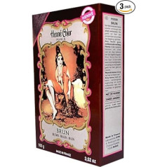 Henne Color 3 x Henna Powder Brown 100g