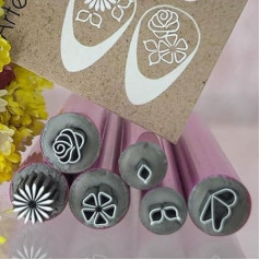 6/10 Pieces Nail Art Stamp Pen, Nail Art Stamp Pen, Nail Art Stamp Pen, Nail Art Stamp Pen, Nail Art Stamp Pen, Nail Art Tools and Accessories (6 Pieces)