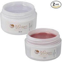 Sun Garden Nails 1-Phase Gel 30 ml Builder Gel Base Gel Sealing Gel + UV Cover Gel 30 ml