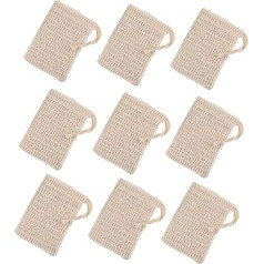 20 Stück Halter für Seifengitter Seifenbeutel Mesh Block Seifensäckchen handgefertigter Seifenbeutel bathroom storage ablage für badezimmer Taschen zur Aufbewahrung von Seife Netz