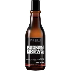 Redken Brews Shampoo, Conditioner and Shower Gel, 300 Ml