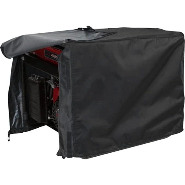 Generator Cover, Welding Machine Cover, Welder Dust Cover, Protective Cover for Outdoor Power Equipment, Waterproof, Windproof, Snowproof, Dustproof, Protective Cover (Black)