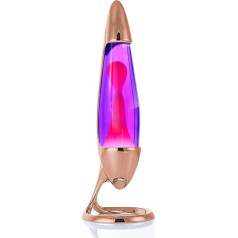 Mathmos Neo Lava Lamp for Children and Adults (Copper - Purple/Pink)