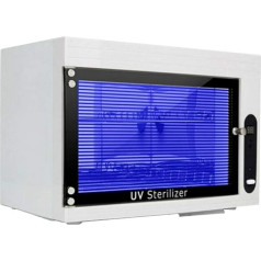 OUKANING Towel Rack Disinfectant Compresses Towel Cabinet UV Light Steriliser Hairdressing Salon Cosmetic Studio