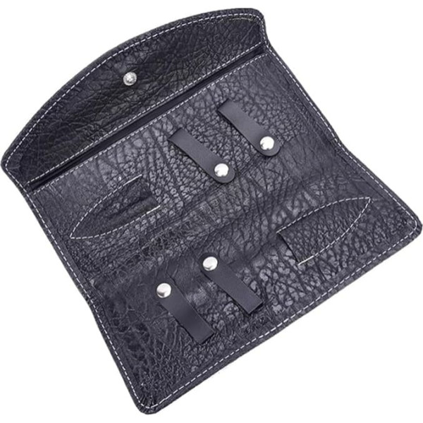 FOVAOK Scherentasche Friseurwerkzeuge Professionelle Friseurscherentasche Clip Etui, einfarbig, 2PCS