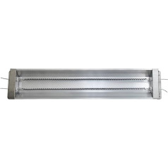 Lacktrocknungslampe, Kohlefaser-Doppelrohr-Infrarotlampe Mit Reflektor, Infrarot-Heizlampe, Heizung, For Aushärten Von Farbe, Heizrohr, Backen, 400 W–2000 W(425mm-1200w)