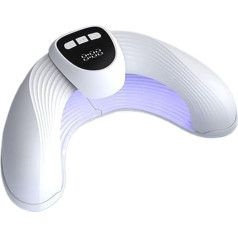 Nagelhärtelicht, LED-Nagellicht, U-förmig, tragbarer Trockner, Fingernagelwerkzeug, schnell trocknend, mit Timer für Reisen, Spa, Camping