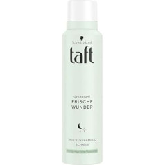 Schwarzkopf Taft Dry Shampoo Foam Overnight Fresh Wonders Pack of 6 (6 x 150 ml)