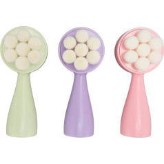Facial Cleansing Brush, Deep Exfoliating Blackhead Removal, Massage, Double Sided Face Brush, Applicable to All Skin Types