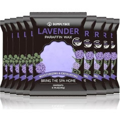 Paraffin Wax for Hands and Feet, Pack of 10 Refills of Paraffin Wax, Lavender Wax for Paraffin Wax Machine, Paraffin Wax Bath with Hand Wax, Paraffin Bath with Foot Wax,