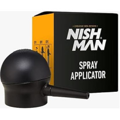 NISHMAN Pump spray attachment for hair building, keratin fibre, pouring hair.