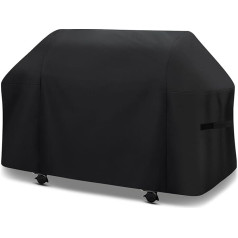 Grill Cover 208 cm - Grill Cover for Weber Summit 600 Series, Genesis 600 Series Grill Heavy Duty & Waterproof, PU Cover for Char-Broil, Nexgrill, Dyna-glo (208 L x 68 W x 127 H cm)