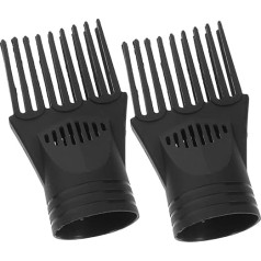 Happyyami 2Stücke Haartrockner Kammaufsatz Haartrockner Zubehör Für Gezielte Trocknung Und Styling Kompatibel Mit Gängigen Haartrocknern