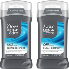 Dove Men+Care Deodorant - Clean Comfort 90 ml (Pack of 2)