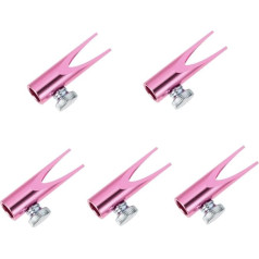 5pcs Tool for Sharpening Eyebrow Eyeliner Cylindrical Pencil Sharpener Pencil Sharpener Student Eyebrow Trimming Aluminium Alloy