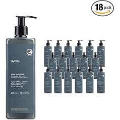ANYAH Conditioner | Spülung 18x480ml – Set für Trockene und Geschädigte Haare, Schützt die Haarfarbe, Vegane Formel mit Shea Butter, Ecolabel Zertifiziert, Eco-Friendly Verpackung - Nicht Nachfüllbar
