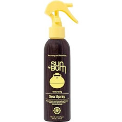 Sun Bum Beach Formula Texturizing and Volumizing Sea Spray, 6oz Spray Bottle, Medium Hold, Frizz Control