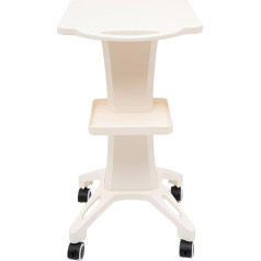Trolley Portable Medical Trolley with Storage Compartment & Brake Wheel Device Trolley Hairdressing Trolley Cosmetic Trolley Work Trolley Salon Trolley for Beauty Instrument Medical