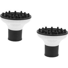NOLITOY Pack of 2 Hair Dryer Covers Digital Brooch Dryer Diffuser Oxygen Tube Mounting Clip Holder for Electric Vehicles Product Toy Fleece Hair Dryer Universal