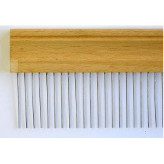 (Karin - 35 cm/7 mm) Ebru Comb | Ebru Taragi | Marbling Comb | Marbling Comb