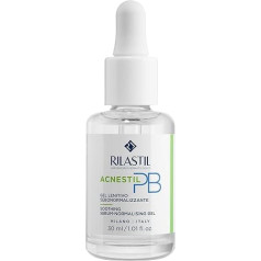 Rilastil Acnestil Gel Serum Seboregler, Light Texture Gel, Soothing and Degreasing, 0% Alcohol, 30 ml